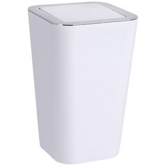 Kosz na śmieci Wenko uchylny 6L biały (24614)