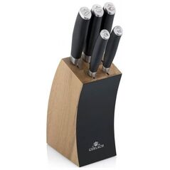 Gerlach Zestaw noży Gerlach 5 szt. w bloku Deco Black