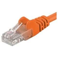 PremiumCord PREMIUMCORD Patch kabel UTP RJ45-RJ45 CAT5e 0.25m pomarańczowy