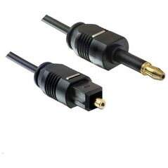 Kabel PremiumCord Jack 3.5mm - Toslink Mini 3m czarny (kjtos2-3)