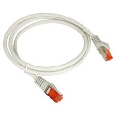 Alantec Patch-cord F/UTP kat.6 PVC 0.25m szary ALANTEC