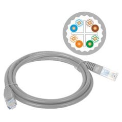 Alantec Patch-cord U/UTP kat.6A LSOH 0.5m szary