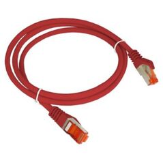 Alantec Patch-cord F/UTP kat.6 PVC 0.25m czerwony ALANTEC