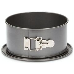 Patisse skokowy kształt okrągły z wysoką obręczą 19 cm stalowy antracyt