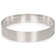 Patisse Pierścień do ciasta 20 x 4,5 cm stal nierdzewna srebrny