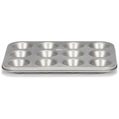 Patisse kształt muffina Mini 25 x 19 cm stal srebrna