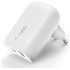 Ładowarka Belkin WCB007vfWH 1x USB-A 1x USB-C  (WCB007VFWH)