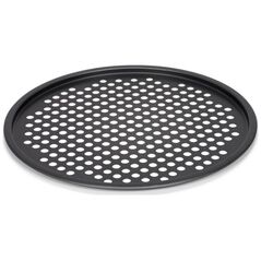 Patisse forma do pizzy perforowana 32,5 x 1,5 cm stal ciemnoszara