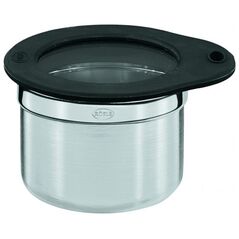 Rosle garnek z pokrywą 300 ml stal nierdzewna/silikon srebrny