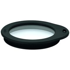Rosle pokrywka do świeżej żywności 10 cm szkło/silikon przezroczysta/czarna