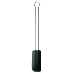 Rosle podstawka pod garnek 20 x 2,6 cm silikon/RVS czarna