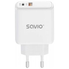 Ładowarka Savio LA-06 1x USB-A 1x USB-C 3 A (1_811675)