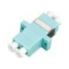 Alantec Adapter światłowodowy multimodowy OM3 LC duplex ALANTEC - ALANTEC