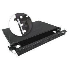 Alantec Przełącznica światłowodowa teleskopowa 24xSC duplex 19" 1U z akcesoriami montażowymi (dławiki, opaski) ALANTEC - ALANTEC