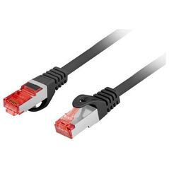 Lanberg PATCHCORD KAT.6 FTP LSZH CU 0.25M CZARNY FLUKE PASSED LANBERG
