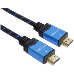 Kabel PremiumCord HDMI - HDMI 2m niebieski (kphdm2m2)