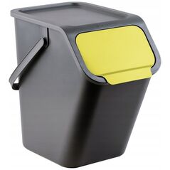 Kosz na śmieci Practic uchylny szary (AVO000481)