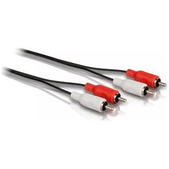 Kabel Philips RCA (Cinch) x2 - RCA (Cinch) x2 1.5m czarny (Phil-SWA2521W/10)