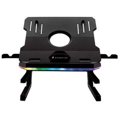 Surefire Podstawa Portus X2 pod notebook, z regulacją kąta, czarny, tworzywo + metal, 10 Kg nośność, SureFire, RGB