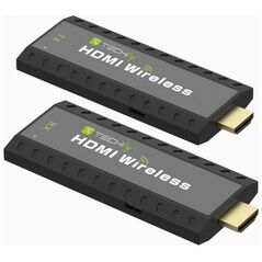 System przekazu sygnału AV Techly 365641 Bezprzewodowy mini-Extender HDMI Full HD 1080p 60Hz, 5.8GHz, do 50m