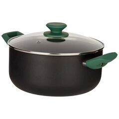 Kinvara Garnek Czarny Kolor Zielony  24 cm Aluminium (4,5 L)