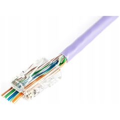 Digitus Wtyk RJ45 (8P8C) przelotowy DIGITUS kat.5e nieekranowany, AWG 26-24, opakowanie 100 szt.
