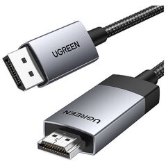Kabel Ugreen DisplayPort - HDMI 1m szary (15773)