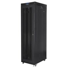 Szafa Lanberg Szafa stojšca Rack 19 cali 47U 800x1000mm, drzwi perforowane LCD (FLAT PACK) czarna