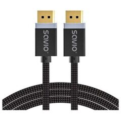 Kabel Savio DisplayPort - DisplayPort 3m czarny (SAVKABELCL-176)