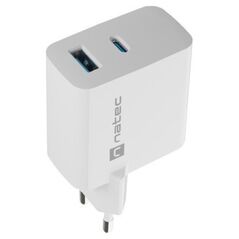 Ładowarka Natec Ribera 1x USB-A 1x USB-C 3 A (NUC-2142)