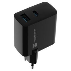 Ładowarka Natec Ribera 1x USB-A 1x USB-C 3.25 A (NUC-2145)