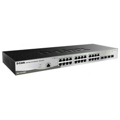 Switch D-Link D-Link DGS-1210-28/ME 28-Port Gigabit Metro Ethernet Smart Switch, 24x GbE, 4x SFP, fanless