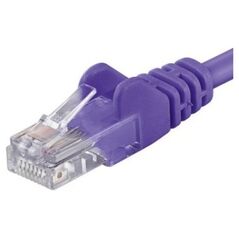 PremiumCord PremiumCord Patch kabel UTP RJ45-RJ45 CAT6 1,5m fialová