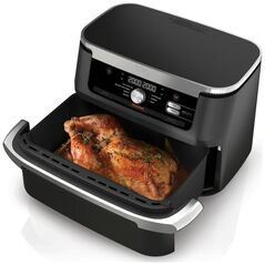 Frytkownica beztłuszczowa Ninja Frytkownica na gorące powietrze NINJA AF500EU Czarny 2470 w 10,4 L