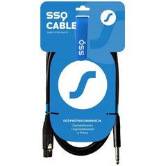 Kabel SSQ SSQ XLRJS1 - XLR żeński / Jack stereo 6,3mm