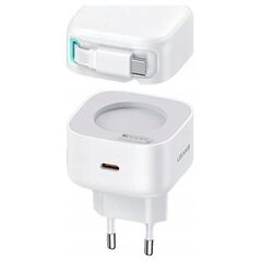 Ładowarka Usams Ładowarka sieciowa USAMS US-CC202 USB-C + kabel USB-C PD QC 35W biały/white