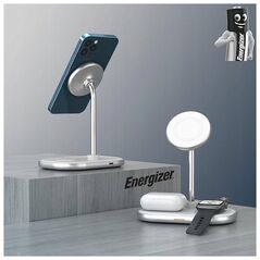 Ładowarka Energizer Ładowarka do smartphonów, smartwatchy, słuchawek Energizer MagSafe 15W