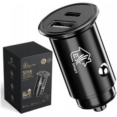 Ładowarka ExtraLink Extralink Smart Life 38W, 1x USB-C, 1x USB-A, czarny