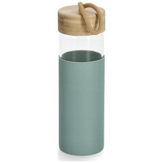 Zeller Przenośna butelka do picia z silikonową osłonką, 500 ml
