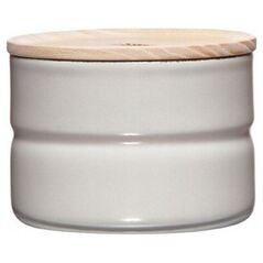 Riess RIESS - Pojemnik kuchenny z drewnianą pokrywą 0,2l Light Grey