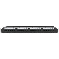 Intellinet Network Solutions Intellinet 721035 Patch Panel Rack 19" 1U 24 porty RJ45 Cat6 UTP