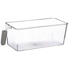 5five Pojemnik na żywność do lodówki + uchwyt, 30x12x11 cm, transparentny
