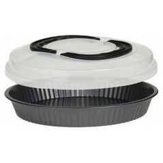 Secret de Gourmet Forma do pieczenia tarty z pokrywką, Ø 26 cm, metalowa