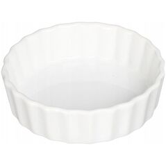Secret de Gourmet Kokilka do zapiekania, Ø 12 cm, ceramika, biała