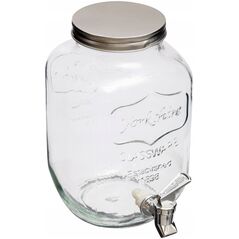 Secret de Gourmet Szklany dystrybutor do soków i napojów, 4 L