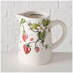Boltze Dzbanek ceramiczny STRAWBERRY, w truskawki, 500 ml