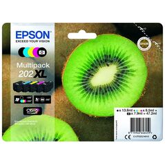 Epson Μελάνι Inkjet 202XL Multipack (C13T02G74010) (EPST02G740) έως 12 άτοκες Δόσεις