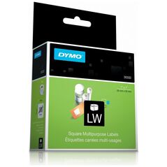 Ετικέτες Γενικής Χρήσης DYMO Square Removable 25x25mm. (Λευκό) (S0929120) (DYMOS0929120) έως 12 άτοκες Δόσεις