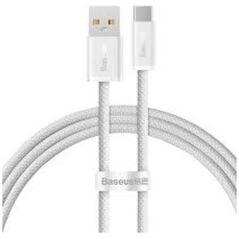 Baseus Καλώδιο USB σε USB-C Dynamic Series 100W 1m Λευκό (CALD000602) (BASCALD000602) έως 12 άτοκες Δόσεις