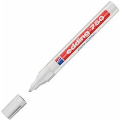 Edding 750 Ανεξίτηλος Μαρκαδόρος 4mm Λευκός (750-9-049) (EDD75049) έως 12 άτοκες Δόσεις